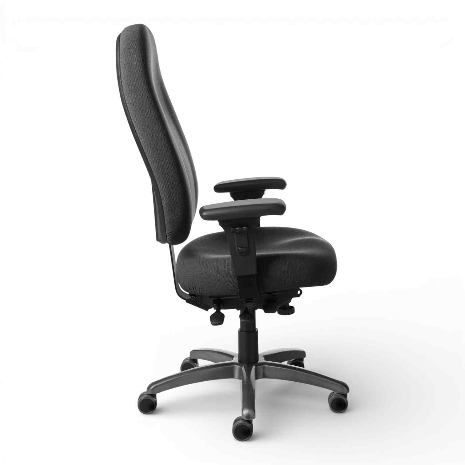 OM Seating - PT79HD-3 - Office Master 24-Seven Intensive Use Heavy Duty High Back Chair