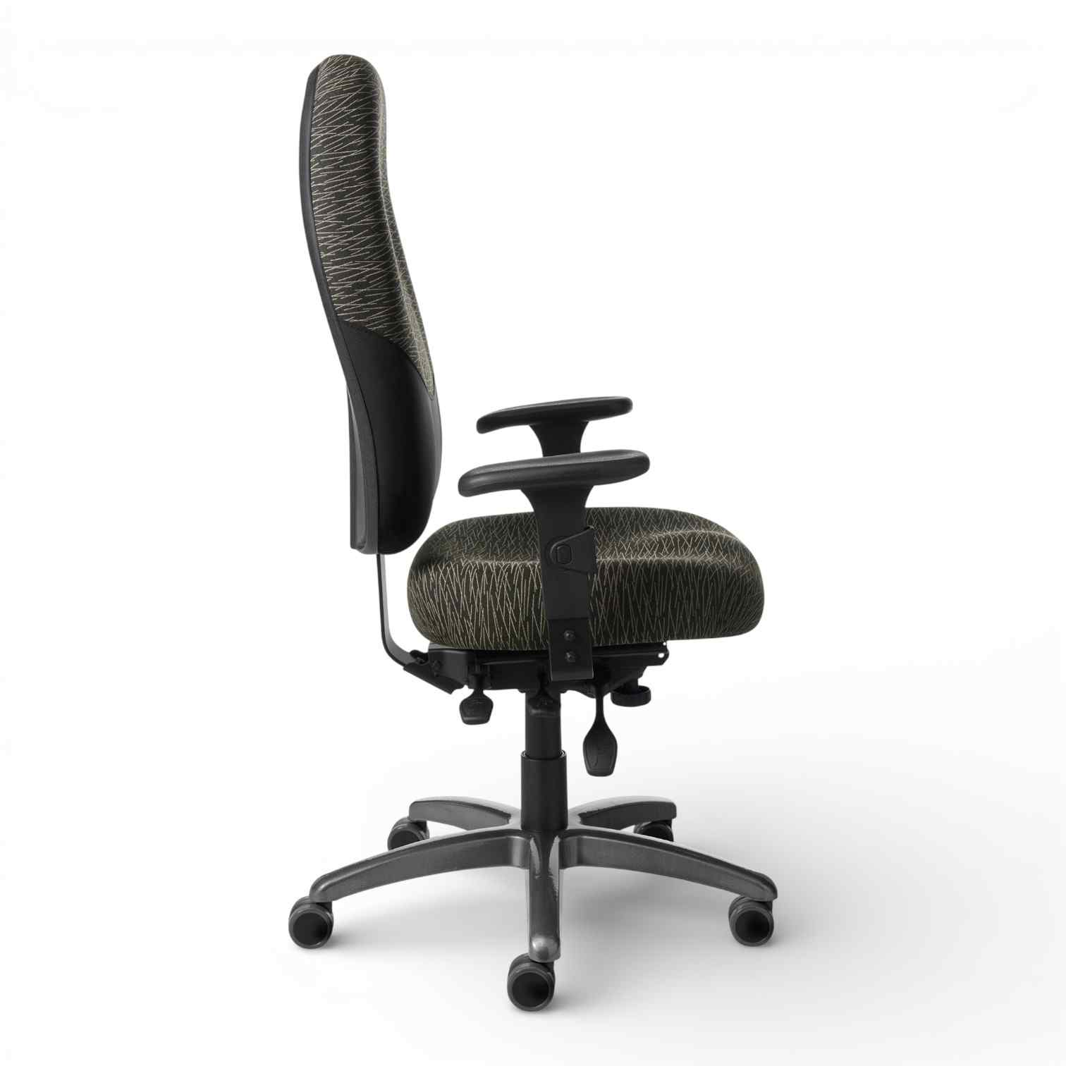 OM Seating - PT79PD-3 - Office Master 24-7 Intensive Use High Back Police Department Chair