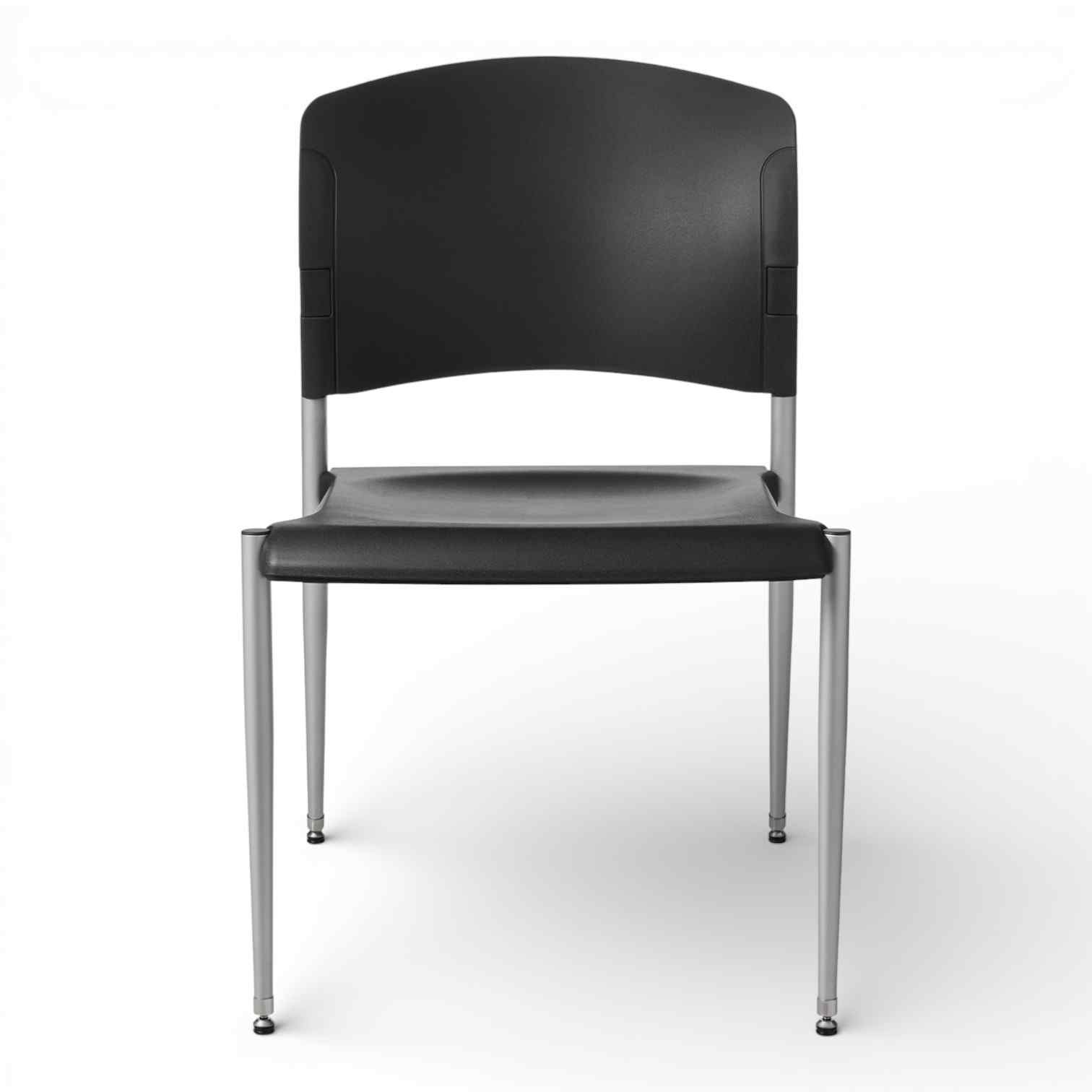 OM Seating - SG300 - Office Master Contoured Poly Back Armless Stacking Chair