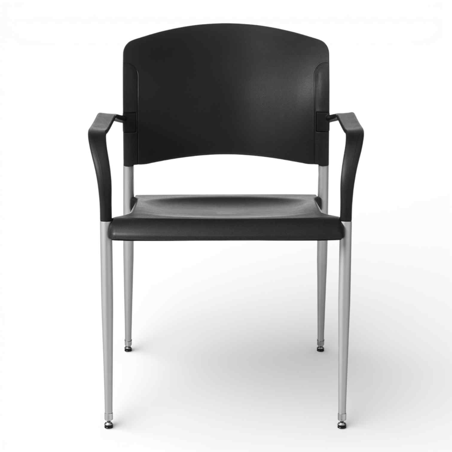 OM Seating - SG3A - Office Master Contoured Poly Back Stacking Chair