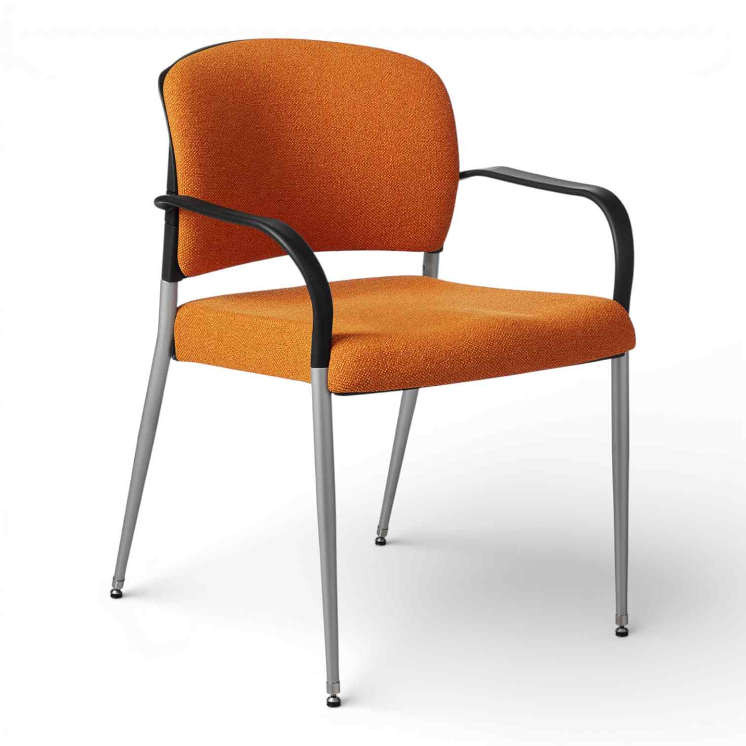 OM Seating - SG3W-2 - Office Master Contoured Poly Back Stacking Chair