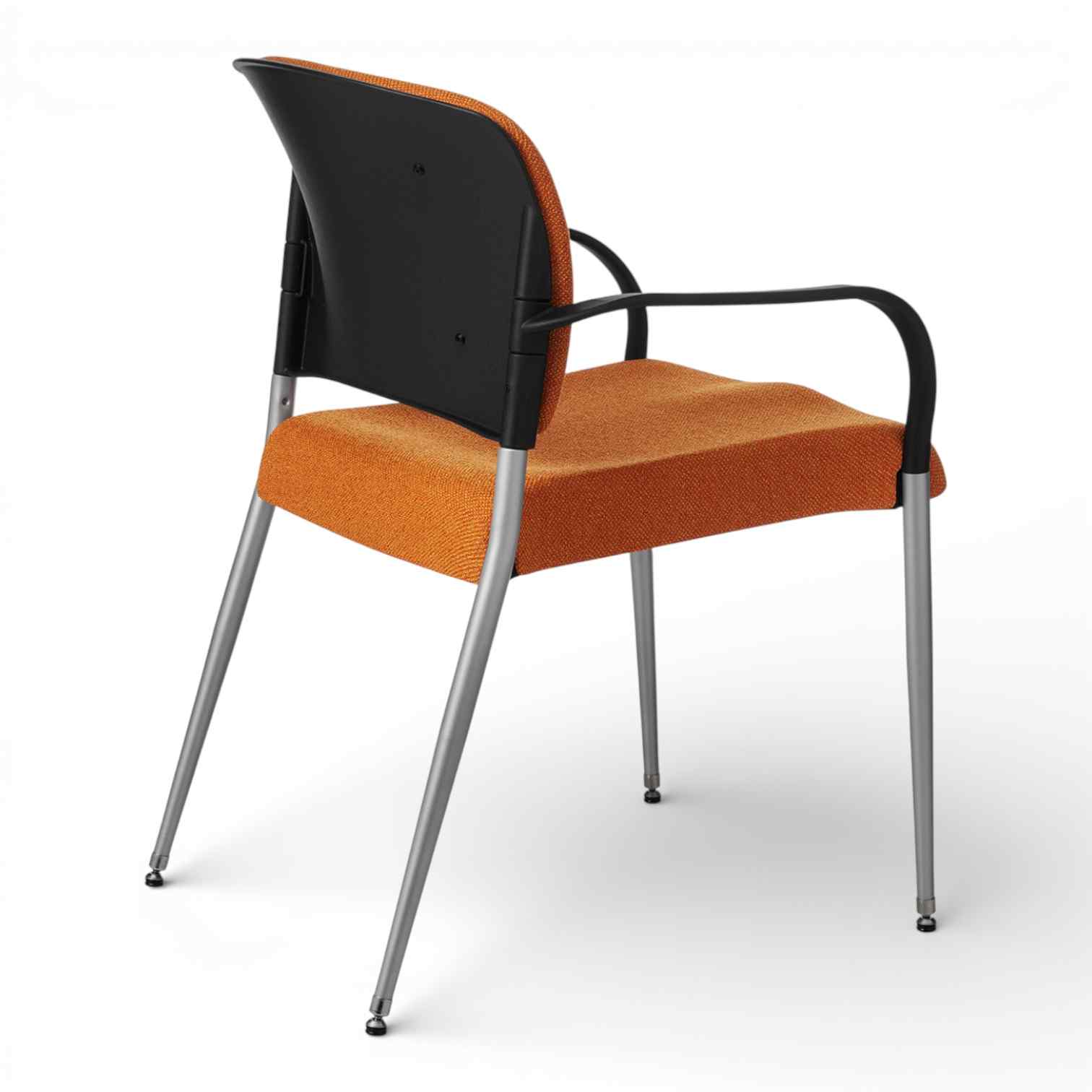 OM Seating - SG3W-3 - Office Master Contoured Poly Back Stacking Chair