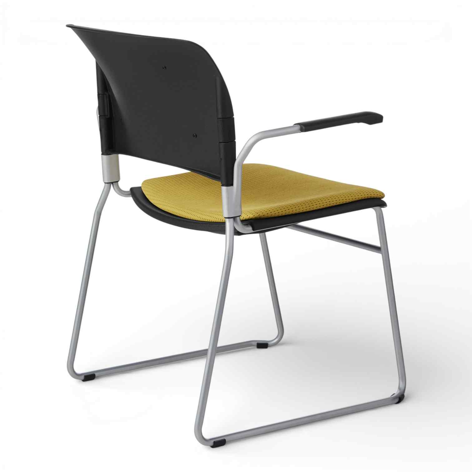OM Seating - ST400F-3 - Office Master Fabric Stacking Chair
