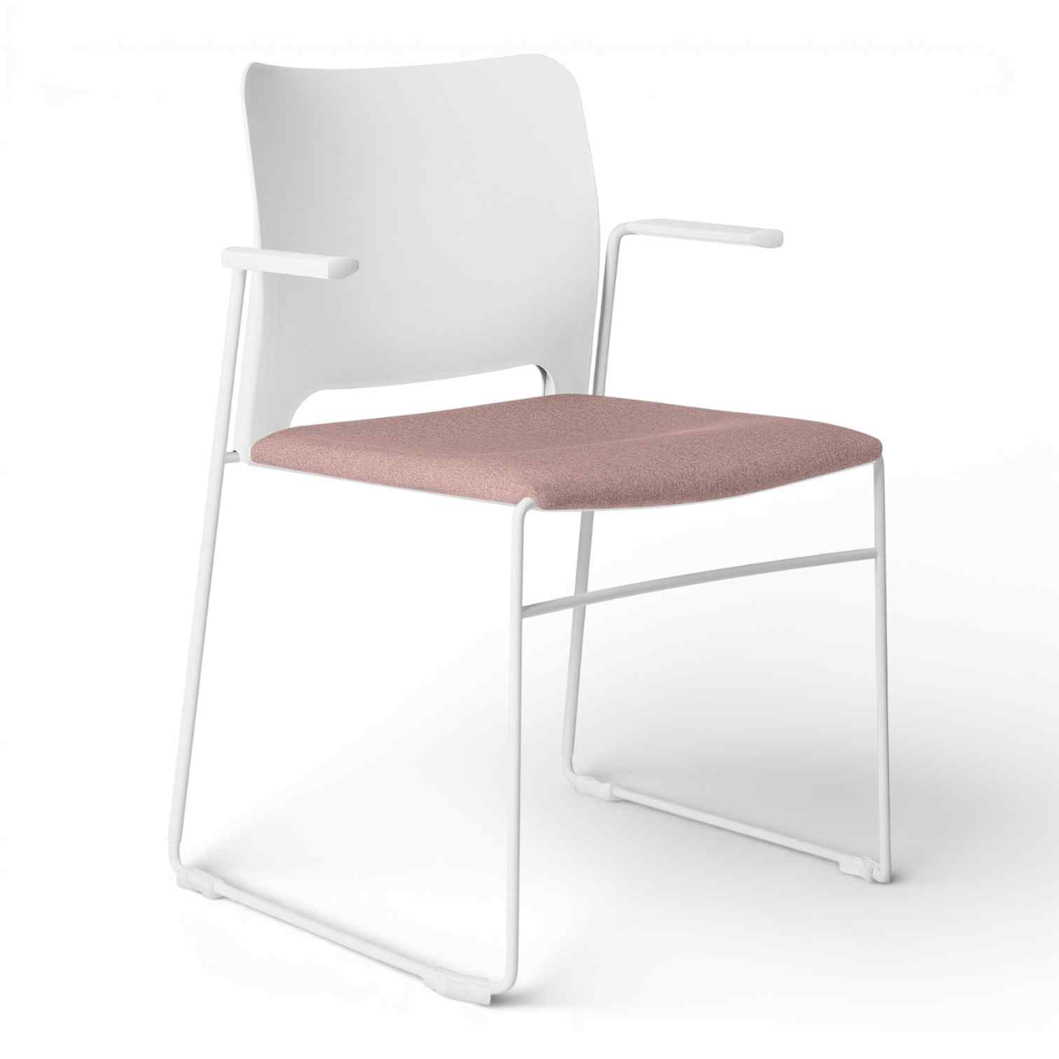 OM Seating - TD2-S-2 - Office Master Tibidi Upholstered Seat Stacker