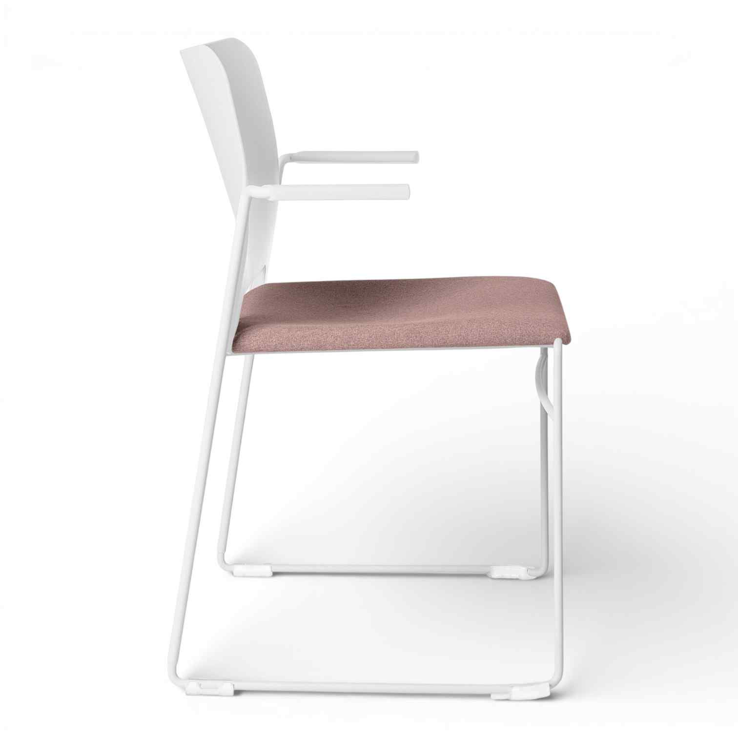 OM Seating - TD2-S-3 - Office Master Tibidi Upholstered Seat Stacker
