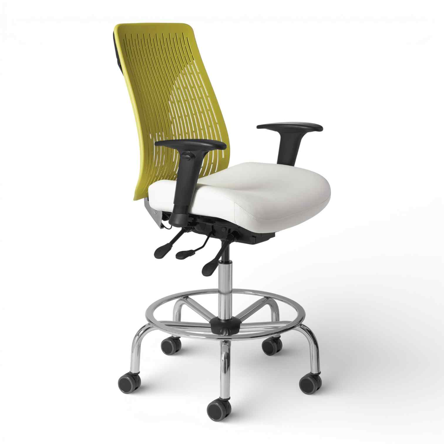 OM Seating - TY60gs8-TS-2 - Office Master Truly Stool