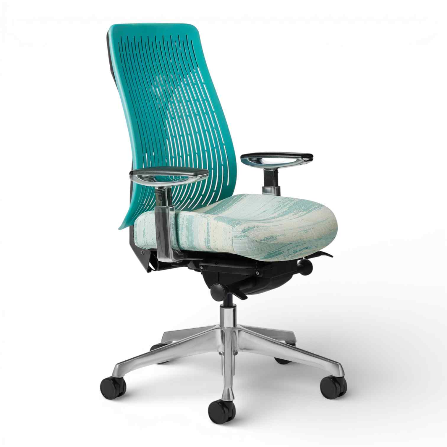 OM Seating - TY64a8-2 - Office Master Truly Quick Adjust Synchro Pro Task Chair