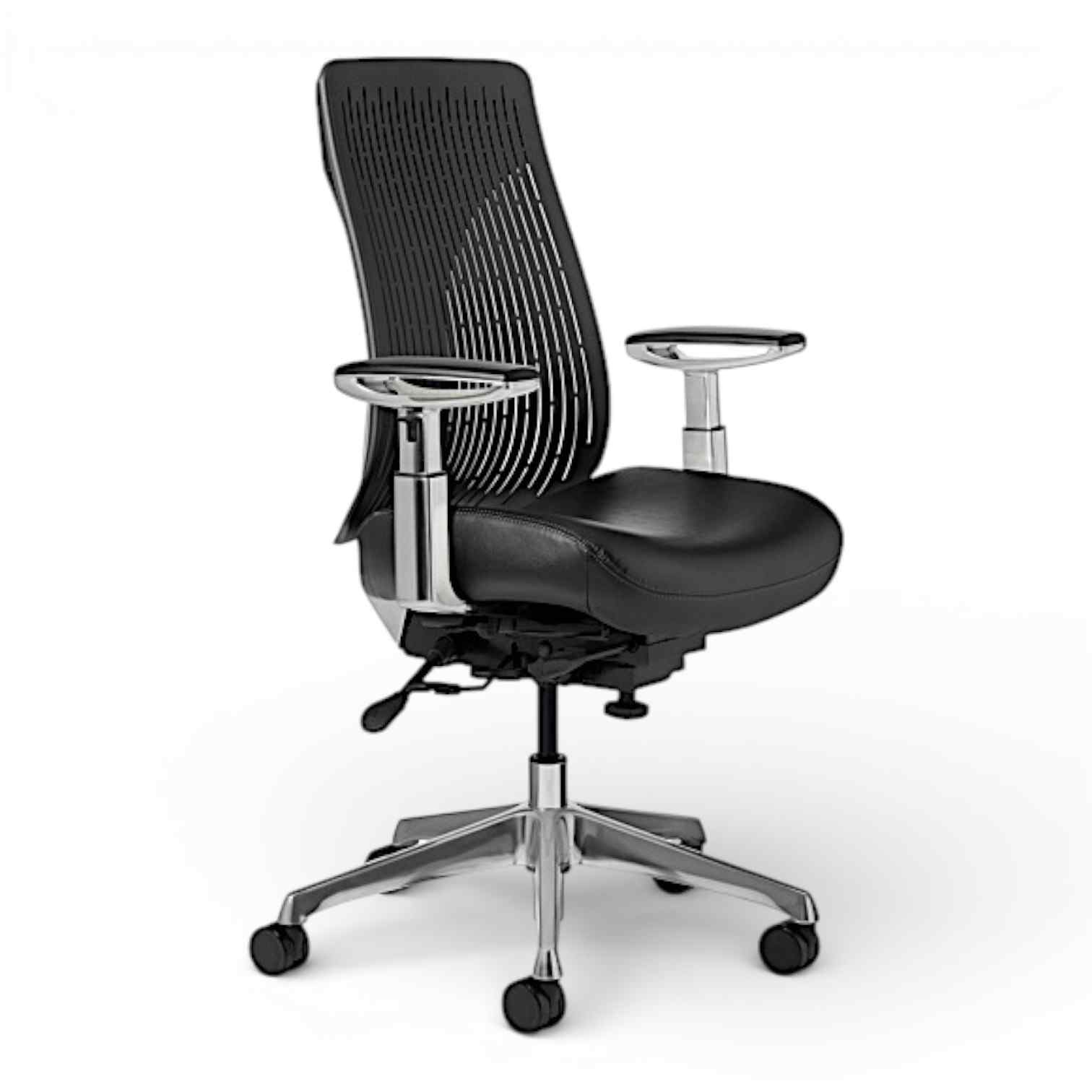 OM Seating - TY68b8-2 - Office Master Truly Full Multi-Function Ergonomic Chair 
