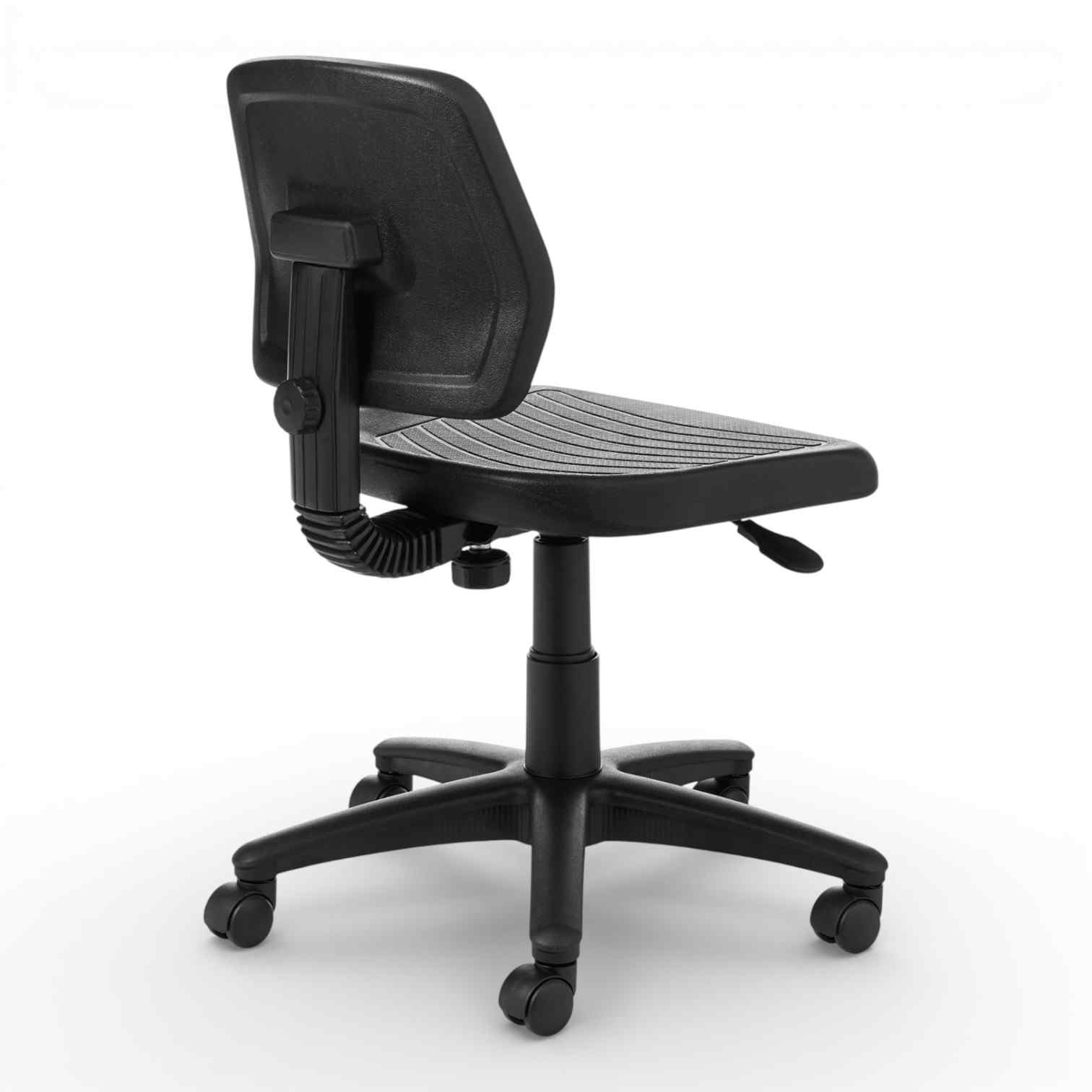 OM Seating - WS22-3 - Office Master Workstool Basic Chair with Backrest