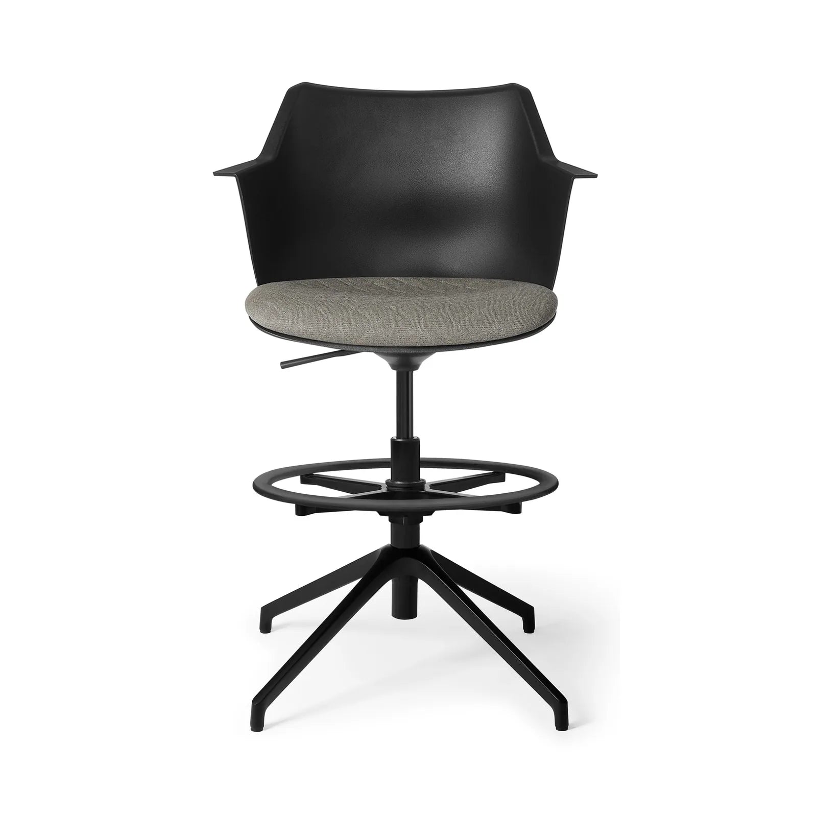 OM Seating - WY2-4S-GS - Office Master Werksy 4-Star Stool