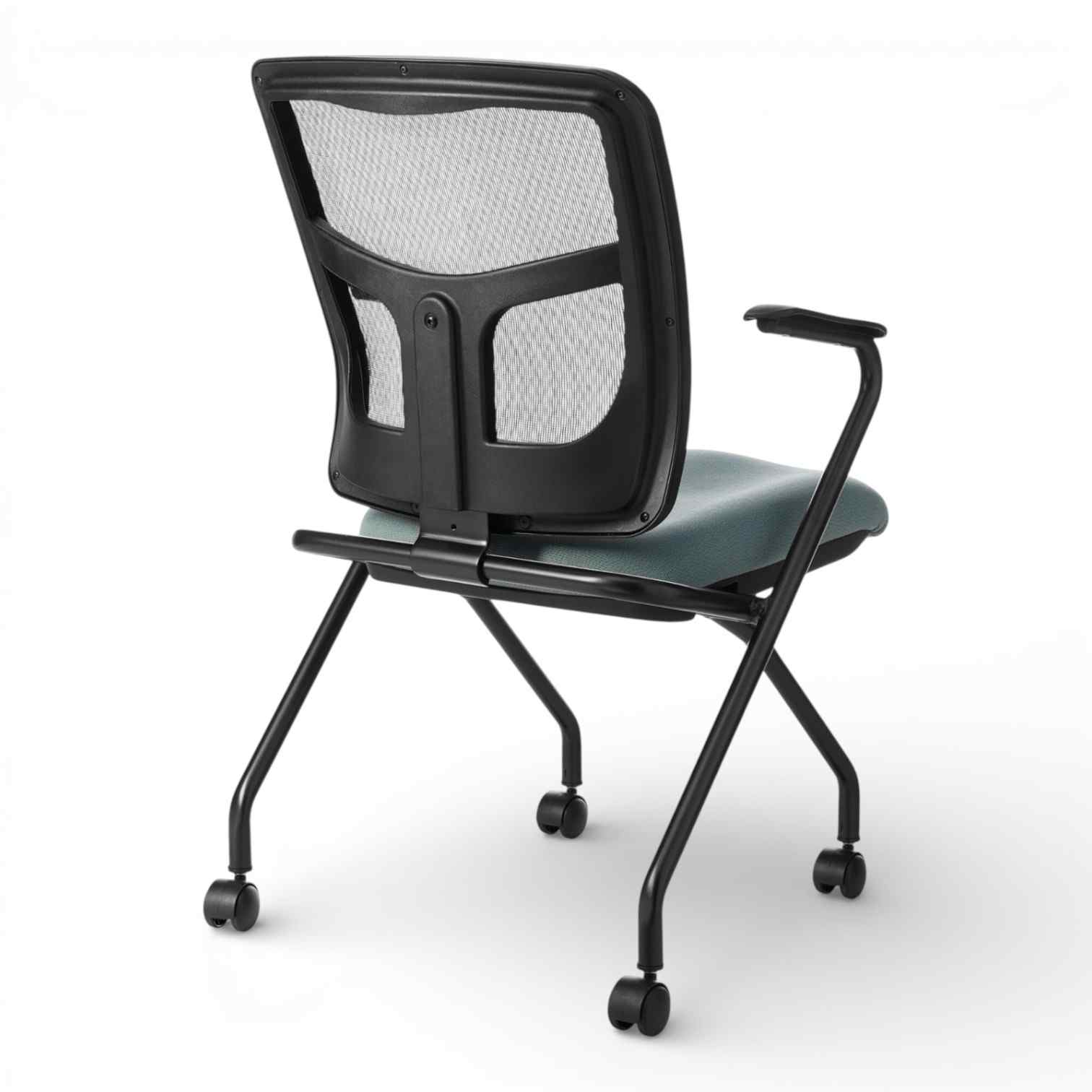 OM Seating - YS70N-3 - Office Master Yes Mesh Back Ergonomic Office Guest Chair
