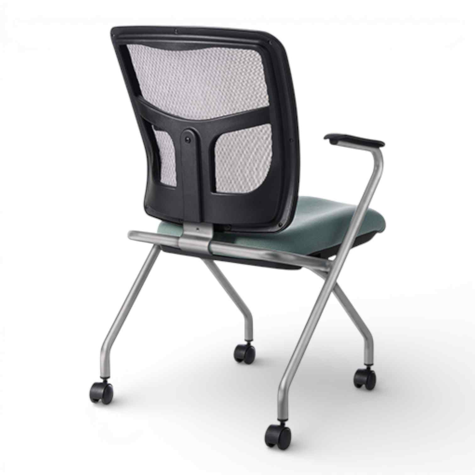 OM Seating - YS70N-6 - Office Master Yes Mesh Back Ergonomic Office Guest Chair