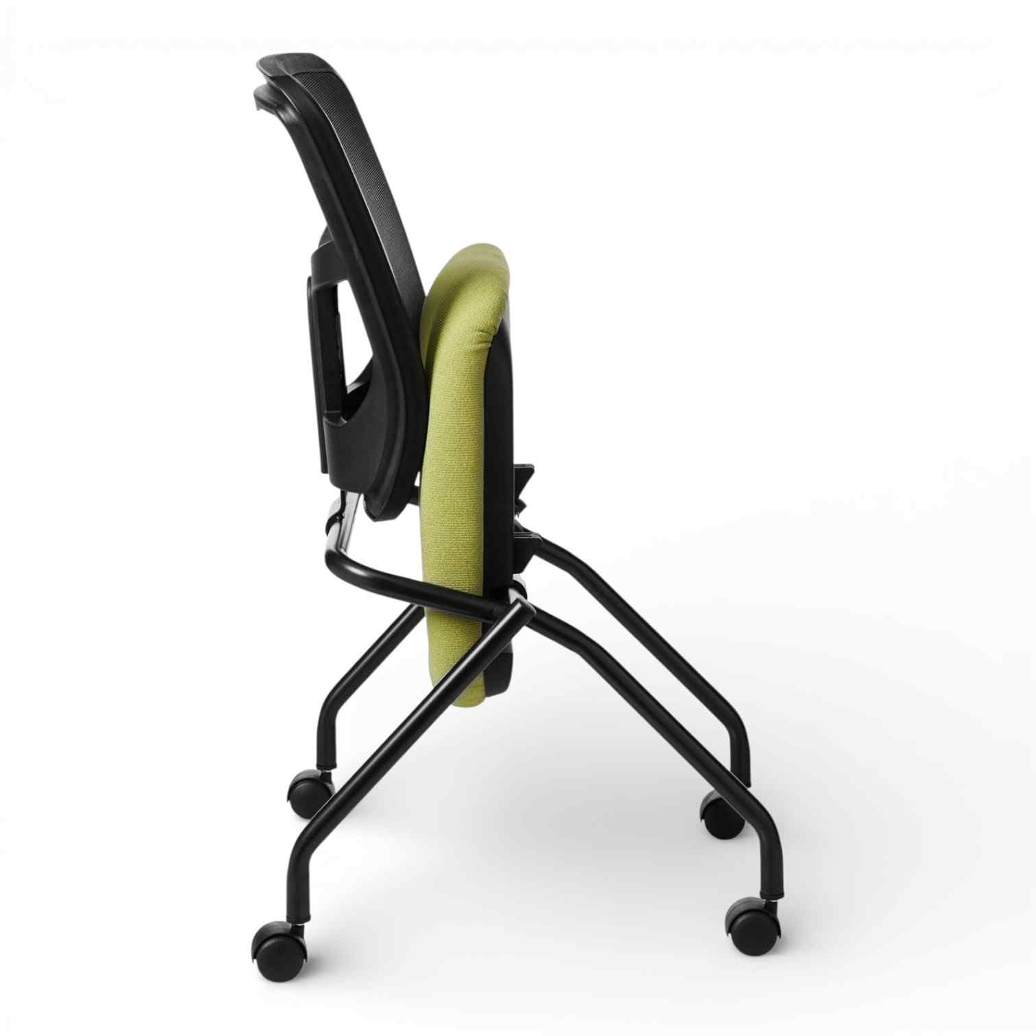 OM Seating - YS71N-3 - Office Master Yes Mesh Back Ergonomic Office Guest Chair