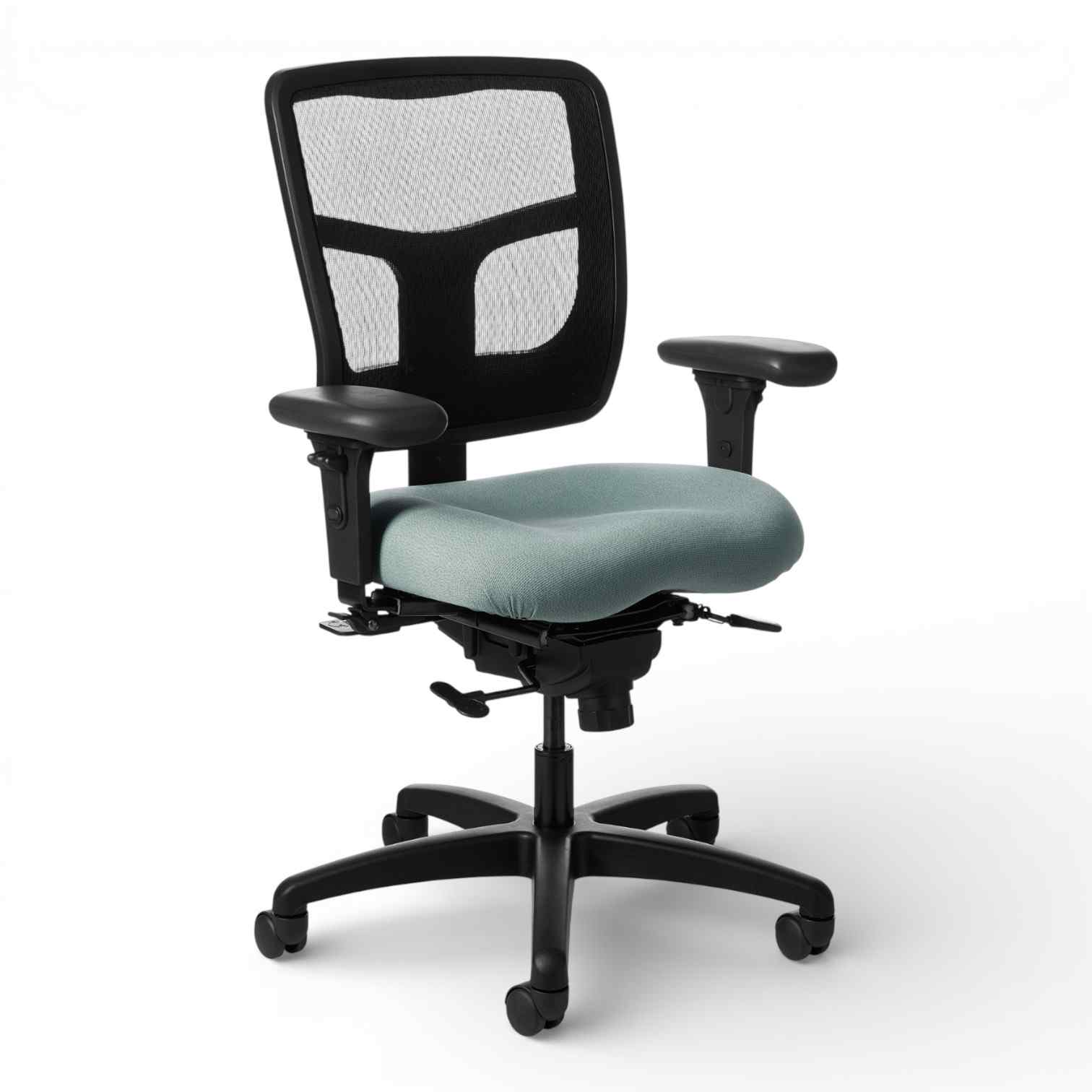 OM Seating - YS74-2 - Office Master Yes Mid Back Ergonomic Manager Chair