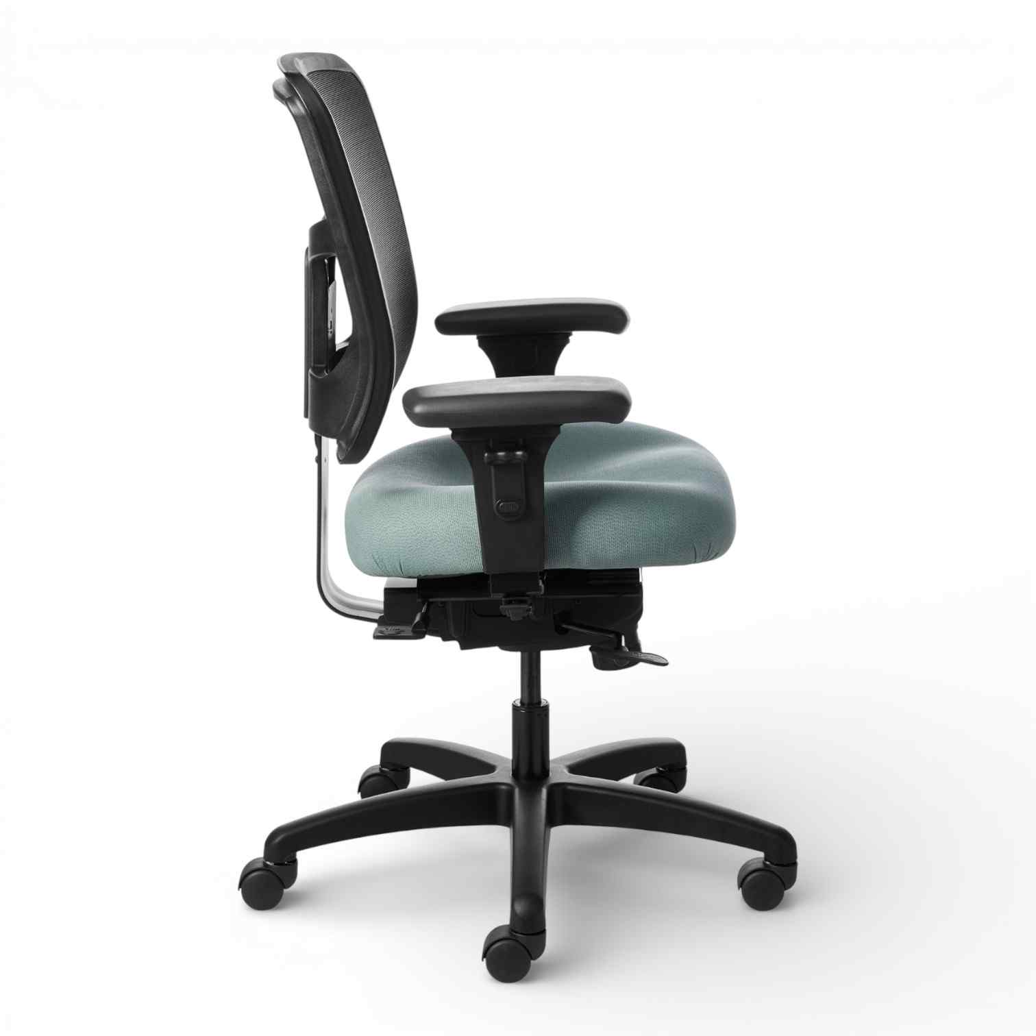 OM Seating - YS74-3 - Office Master Yes Mid Back Ergonomic Manager Chair