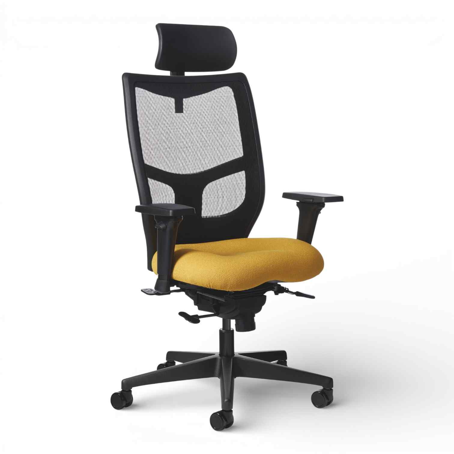 OM Seating - YS79-2 - Office Master Yes High Back Ergonomic Manager Chair with Headrest