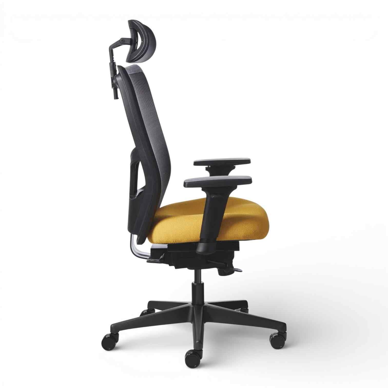 OM Seating - YS79-3 - Office Master Yes High Back Ergonomic Manager Chair with Headrest