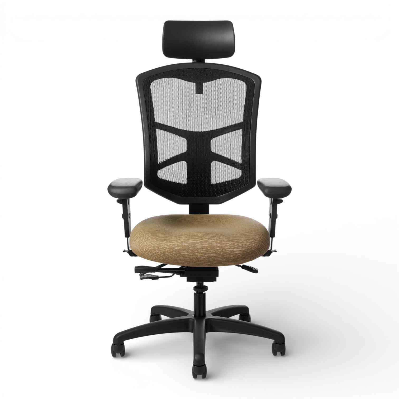OM Seating - YS89 - Office Master Yes Mesh High Back Ergonomic Office Chair with Headrest