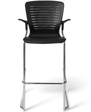Load image into Gallery viewer, OfficeMaster Chairs - OM5-AC - Office Master OM5 Active Sled Base Cafe Stool

