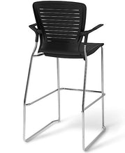 Load image into Gallery viewer, OfficeMaster Chairs - OM5-AC-3 - Office Master OM5 Active Sled Base Cafe Stool
