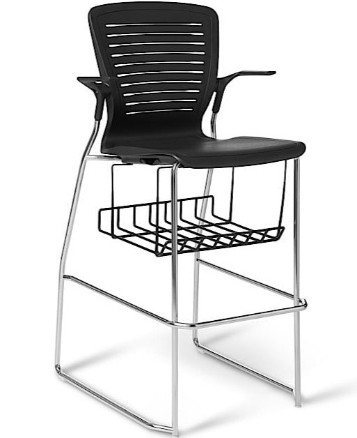 OM Seating - OM5-AC-4 - Office Master OM5 Active Sled Base Cafe Stool