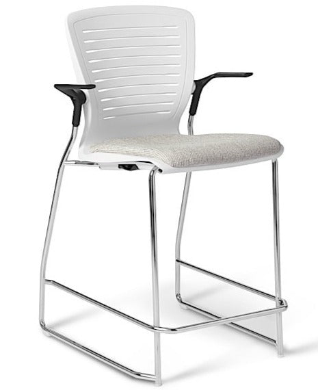 OM Seating - OM5-AC-5 - Office Master OM5 Active Sled Base Cafe Stool