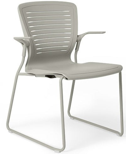 OM Seating - OM5-AS-2 - Office Master OM5 Active Stacker Sled Chair 