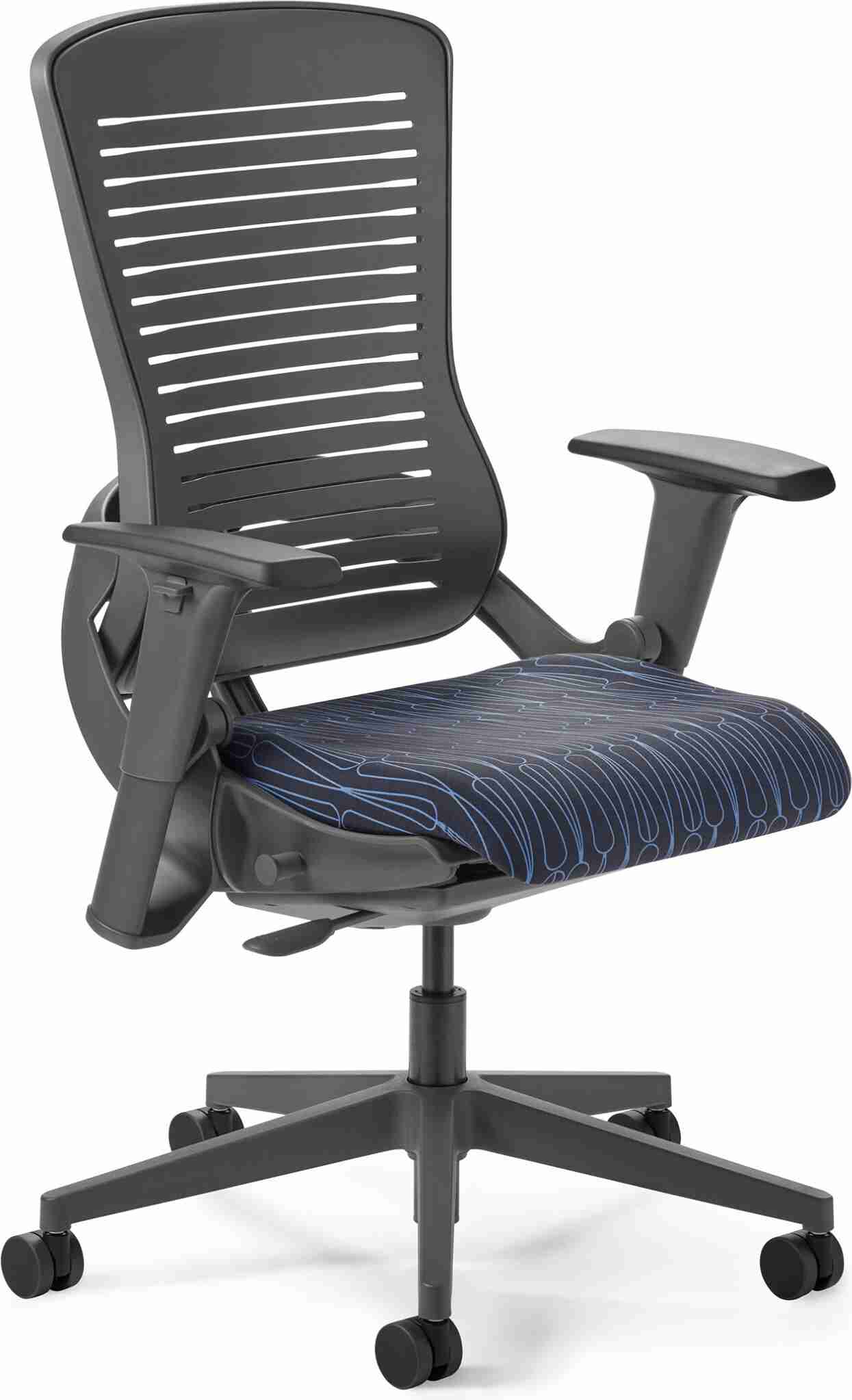 OM Seating - OM5-EX-2 - Office Master Ergonomic Self Weighing High Back Executive Chair