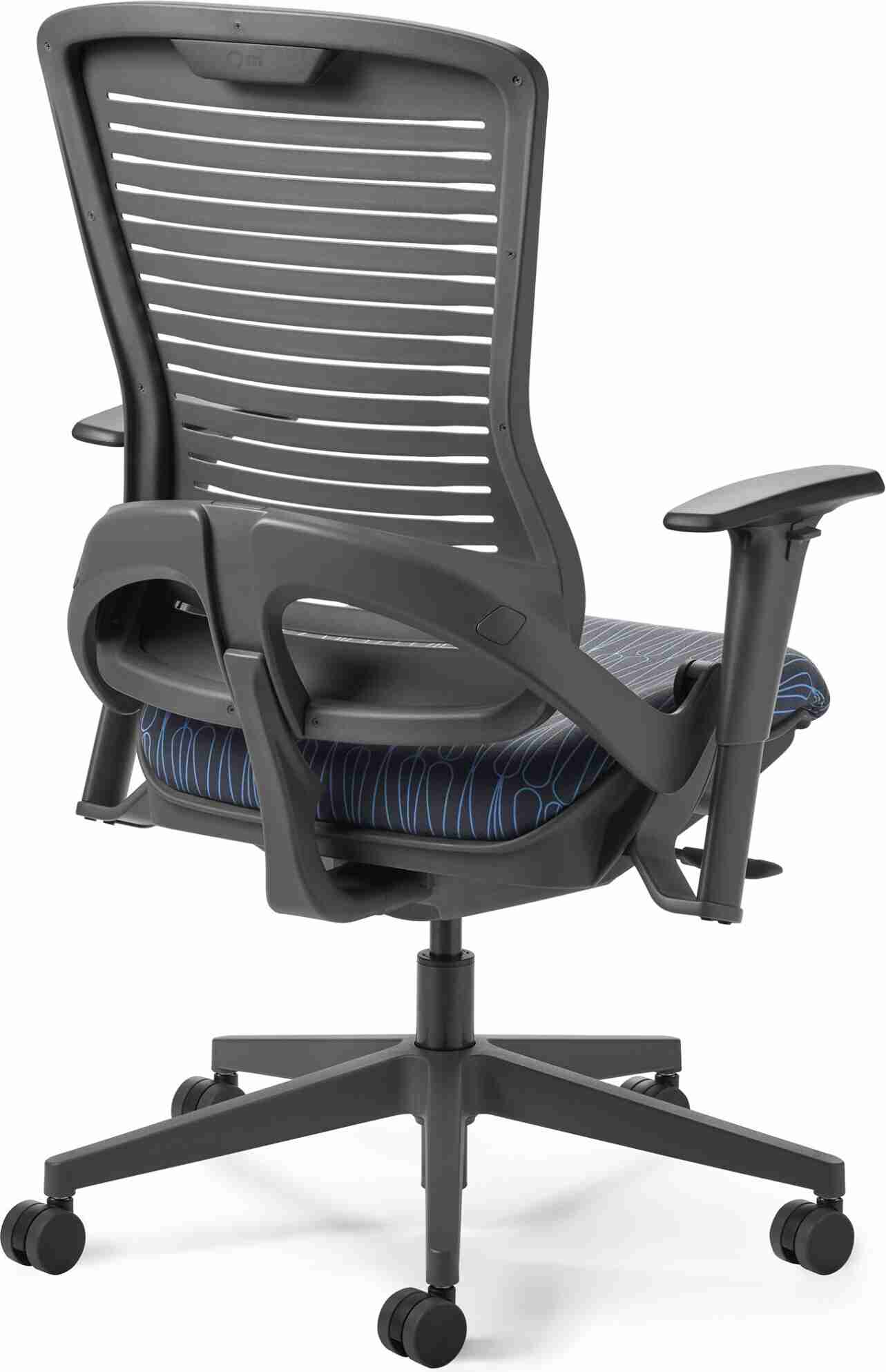 OM Seating - OM5-EX-3 - Office Master Ergonomic Self Weighing High Back Executive Chair