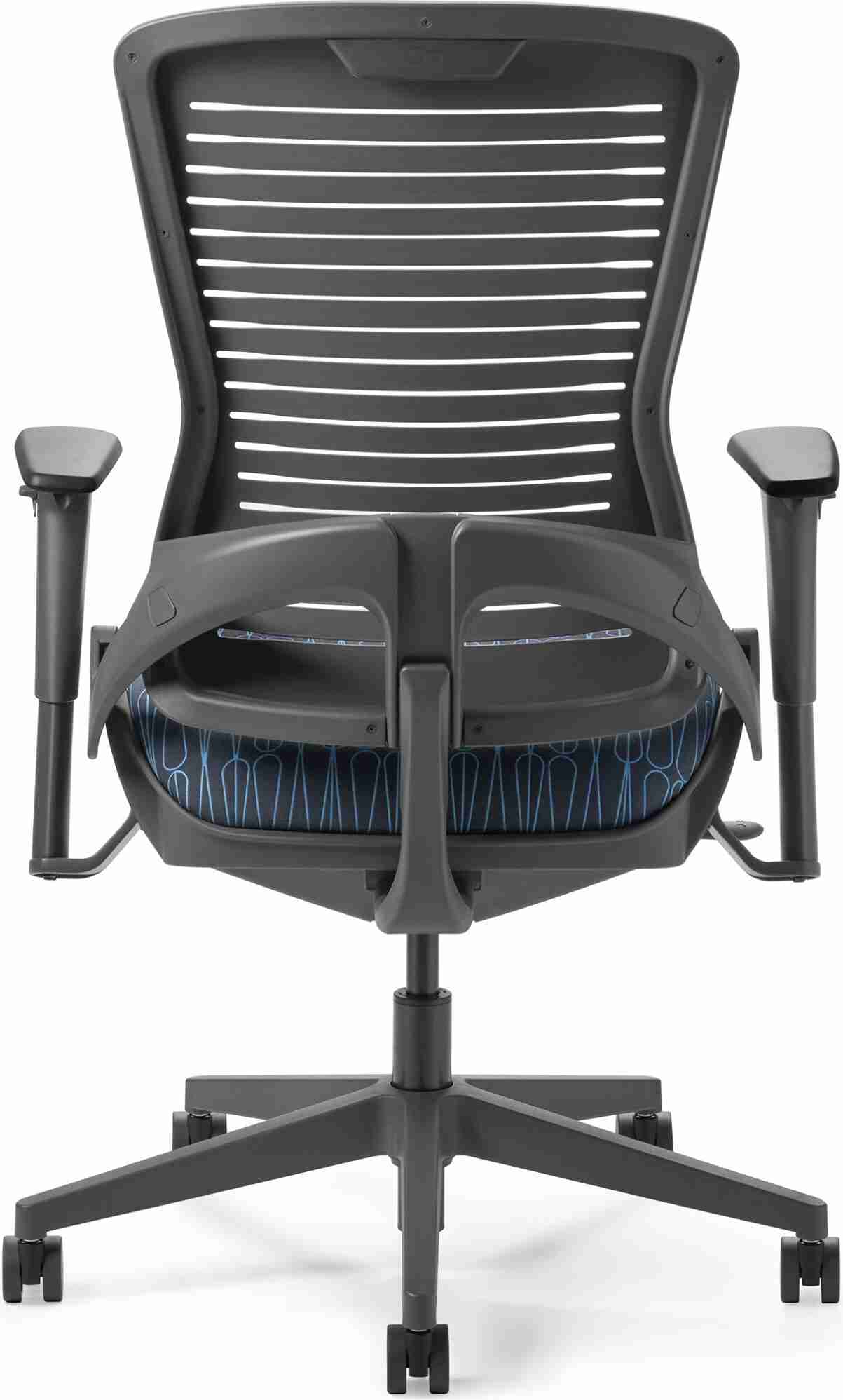 OM Seating - OM5-EX-4 - Office Master Ergonomic Self Weighing High Back Executive Chair