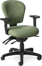 Load image into Gallery viewer, OfficeMaster Chairs - PAC53-7a-2 - Office Master Patriot Small Build Ergonomic Task Chair
