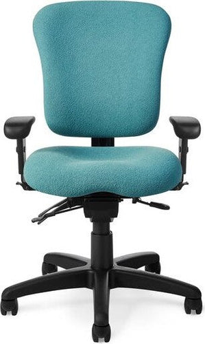 OfficeMaster Chairs - PAC55-7a - Office Master Patriot Value Mid Back Task Ergonomic Office Chair