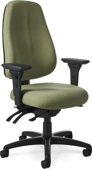 OM Seating - PAC59-7a-2 - Office Master Patriot Value High Back Task Ergonomic Office Chair