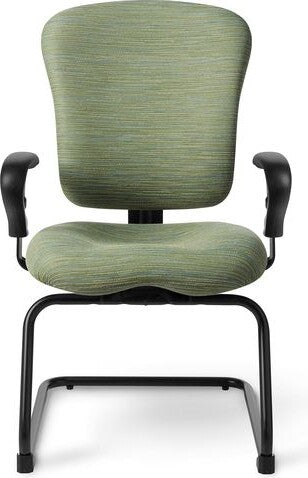 OfficeMaster Chairs - PAC61S - Office Master Patriot Guest High Back Ergonomic Office Chair