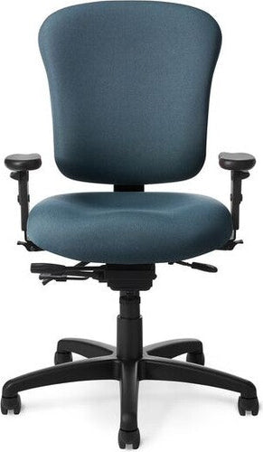 OfficeMaster Chairs - PAC55-8b - Office Master Multi Function Medium Build Ergonomic Office Chair