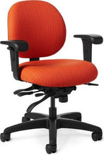 Load image into Gallery viewer, OfficeMaster Chairs - PT62-2 - Office Master Paramount Value Mid Back Ergonomic Office Chair
