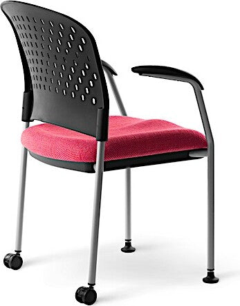 OM Seating - SG2K-3 - Office Master Stackable Office Guest Chair with Arms