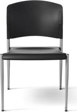 Load image into Gallery viewer, OfficeMaster Chairs - SG300 - Office Master Contoured Poly Back Armless Stacking Chair
