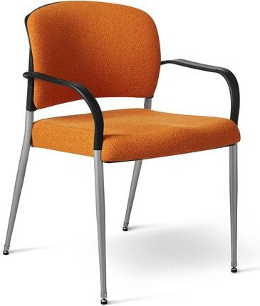 OM Seating - SG3W-2 - Office Master Contoured Poly Back Stacking Chair