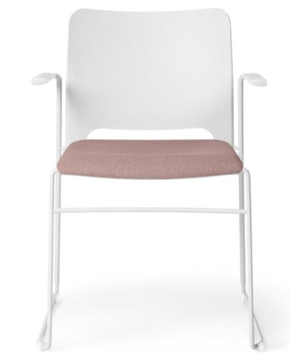 OfficeMaster Chairs - TD2-S - Office Master Tibidi Upholstered Seat Stacker