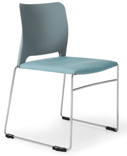 OM Seating - TD2-S-4 - Office Master Tibidi Upholstered Seat Stacker