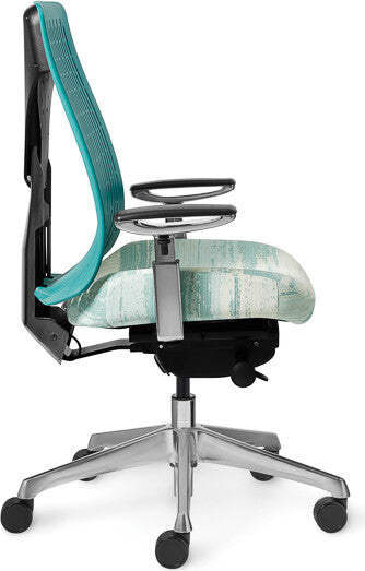 OM Seating - TY64a8-3 - Office Master Truly Quick Adjust Synchro Pro Task Chair