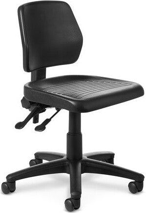 OM Seating - WS24-2 - Office Master Workstool Basic Chair with Backrest and Tilt Adjust