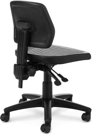 OM Seating - WS24-3 - Office Master Workstool Basic Chair with Backrest and Tilt Adjust