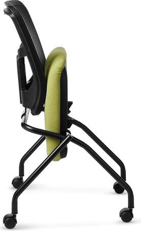 OM Seating - YS71N-3 - Office Master Yes Mesh Back Ergonomic Office Guest Chair