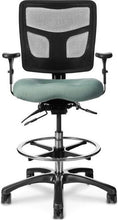 Load image into Gallery viewer, OfficeMaster Chairs - YS75 - Office Master Yes Deluxe High Stool with Footring
