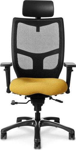 OfficeMaster Chairs - YS79 - Office Master Yes High Back Ergonomic Manager Chair with Headrest