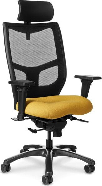 OM Seating - YS79-2 - Office Master Yes High Back Ergonomic Manager Chair with Headrest