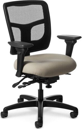 OM Seating - YS84-2 - Office Master Yes Mesh Mid Back Ergonomic Office Chair