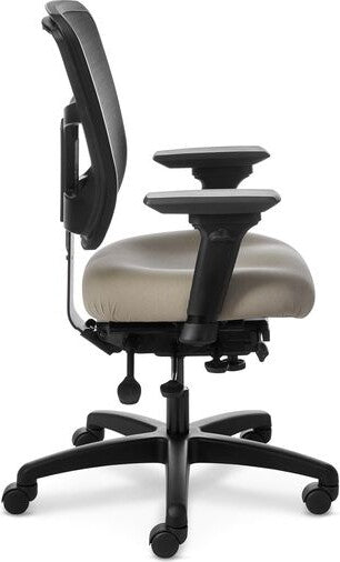 OM Seating - YS84-3 - Office Master Yes Mesh Mid Back Ergonomic Office Chair